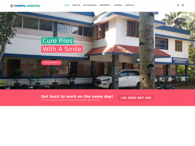 thoppilhospital.com snapshot