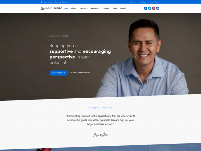 miguelalfaro.com snapshot