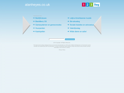 alanheyes.co.uk snapshot