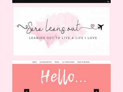 saraleansout.com snapshot