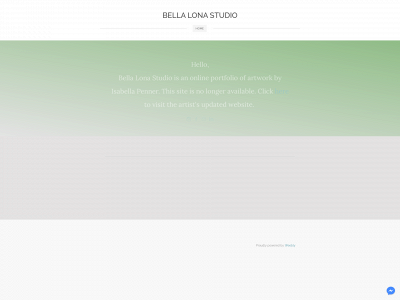 www.isabellapennerart.com snapshot