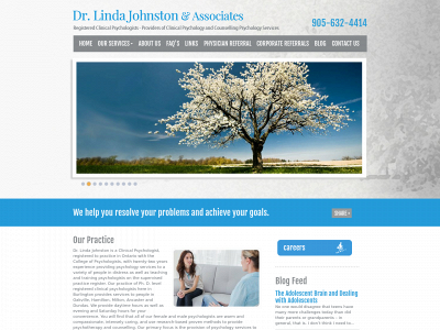 drlindajohnston.com snapshot