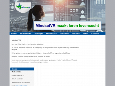 mindsetvr.eu snapshot