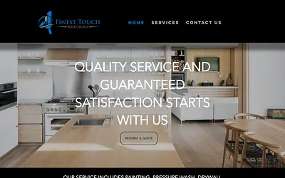 finesttouchpaintings.com snapshot