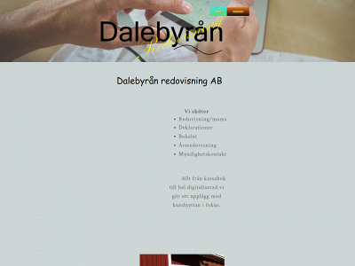 dalebyran-redovisning.se snapshot