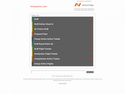 klmqueens.com snapshot