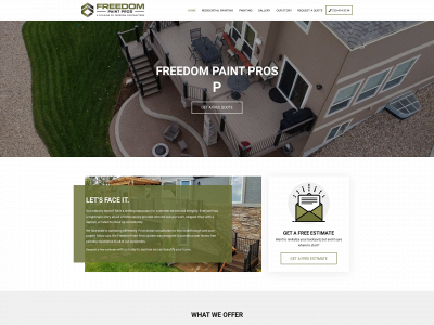 freedompaintpros.net snapshot