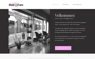 hair2care.dk snapshot
