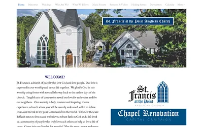 stfrancisatthepoint.org snapshot