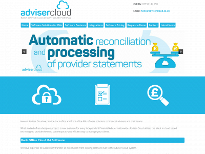 advisercloud.co.uk snapshot