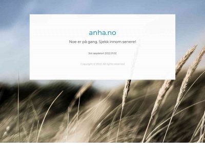 anha.no snapshot