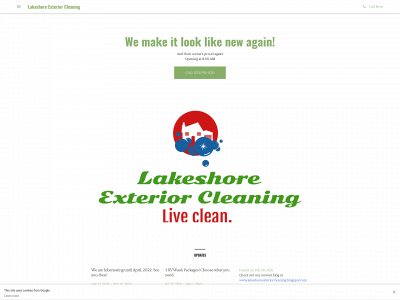 lakeshoreexteriorcleaning.com snapshot