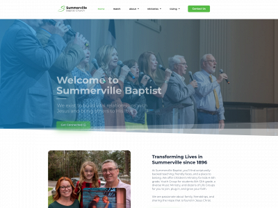 www.summervillebaptist.org snapshot