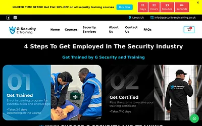 gsecurityandtraining.co.uk snapshot