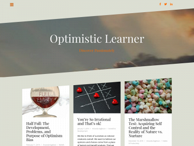 optimisticlearner.com snapshot