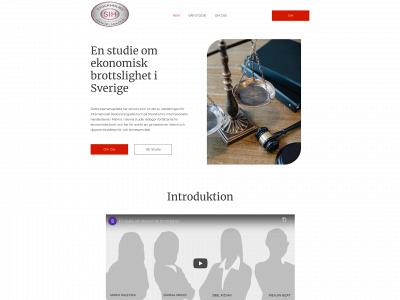 enstudieomekonomiskbrottslighet.one snapshot