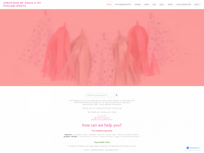 www.creationsbysonia.ca snapshot