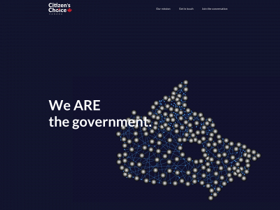 citizenschoicecanada.ca snapshot