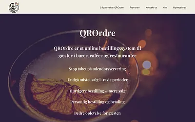 qrordre.dk snapshot