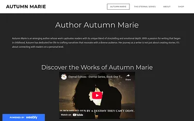 authorautumnmarie.weebly.com snapshot