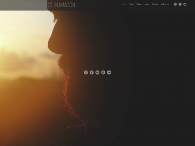 colin-manson.com snapshot