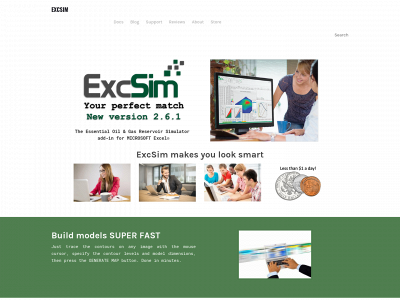 www.excsim.com snapshot