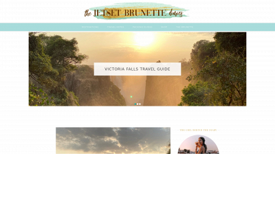 jetsetbrunettediaries.com snapshot