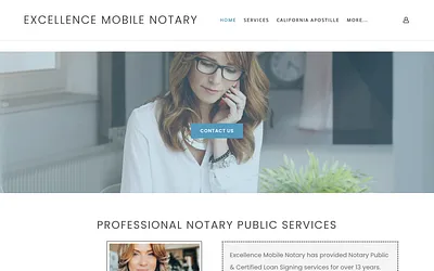www.excellencemobilenotary.com snapshot