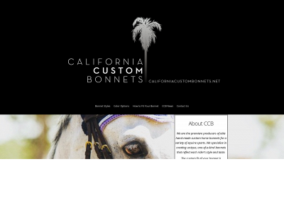 californiacustombonnets.net snapshot