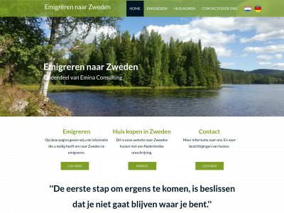 emigrerennaarzweden.nl snapshot