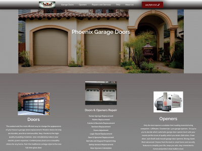 phoenixdoors.ca snapshot