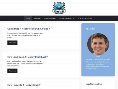 hockeyask.com snapshot