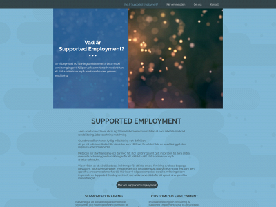 supportedemployment.se snapshot