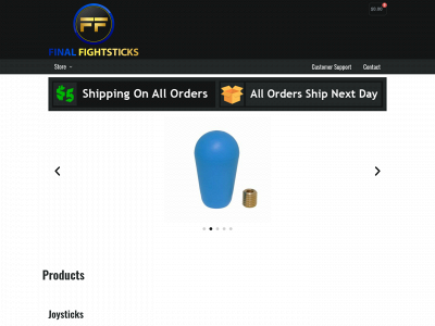 finalfightsticks.com snapshot