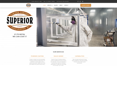 superiorpowdercoating.net snapshot