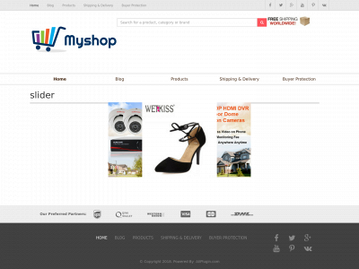 myshop.cool snapshot