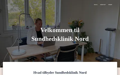 sundhedskliniknord.dk snapshot