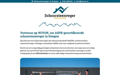 schoorsteenvegerdongen.nl snapshot