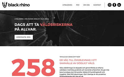 blackrhino.se snapshot