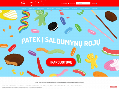 candypop.lt snapshot