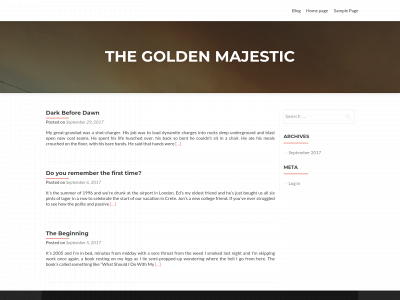 thegoldenmajestic.com snapshot