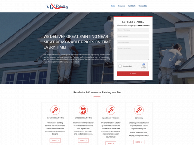 www.vixpainting.com snapshot