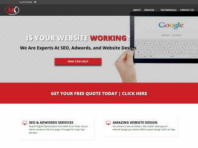 makconsultinginc.com snapshot