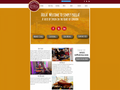 simplypaella.london snapshot
