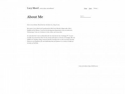 lucymorel.com snapshot