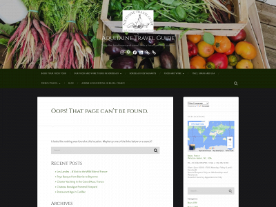 slowfoodtoursfrance.com snapshot
