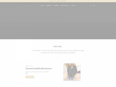 aldina-norge.com snapshot