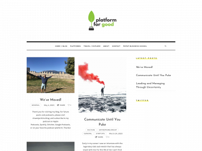 platformforgood.blog snapshot