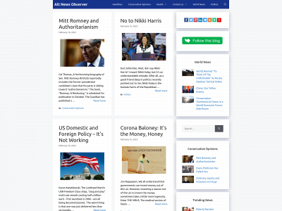 altnewsobserver.com snapshot