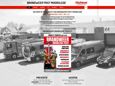 brandweermoorslede.be snapshot